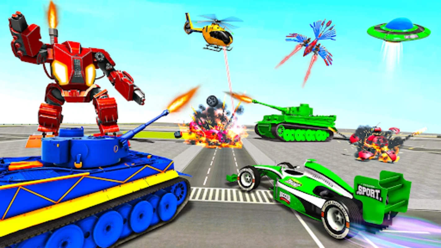 Army Tank Game Robot Car Games for Android - Download the APK from AppHuts