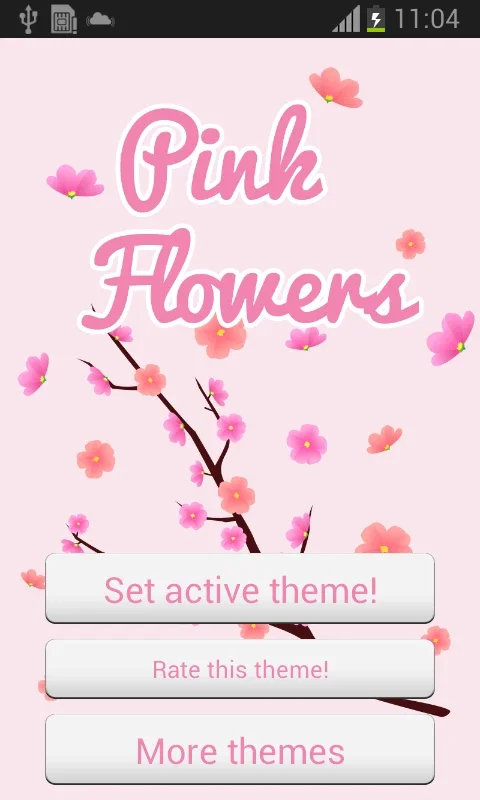 Pink Flowers GO Keyboard for Android - Enhance Your Typing