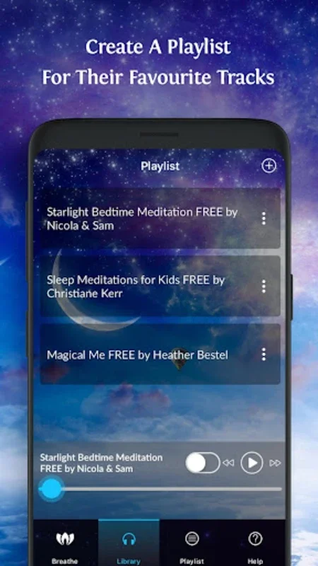 Children's Sleep Meditations for Android - Relax and Sleep Easily