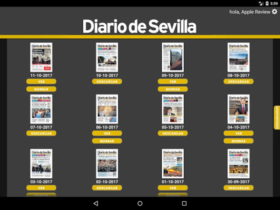 DDS for Android: Sevilla News and Culture at Your Fingertips