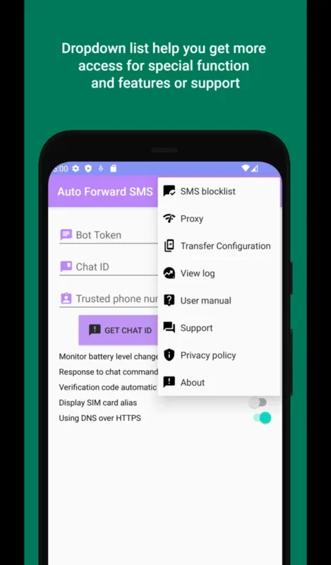 Auto Forward SMS for Android - No Data Sharing, Secure Forwarding