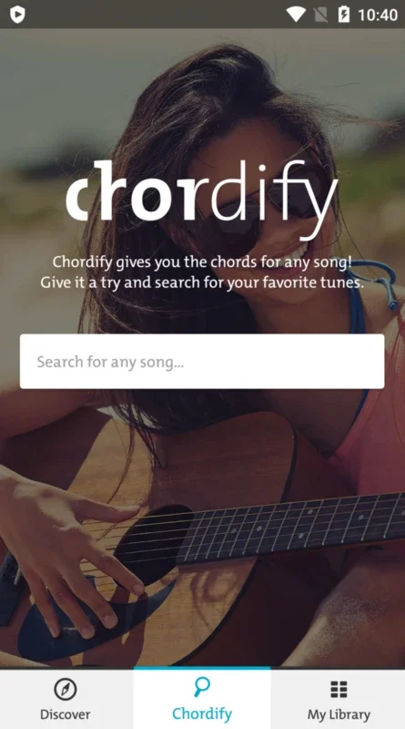 Chordify for Android - Play Guitar Chords Easily