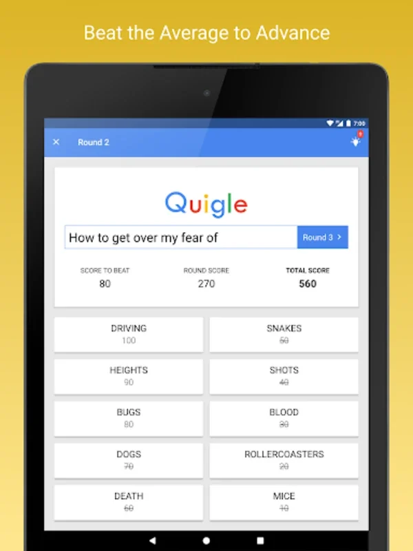 Quigle - Google Feud + Quiz for Android: Enhance Knowledge