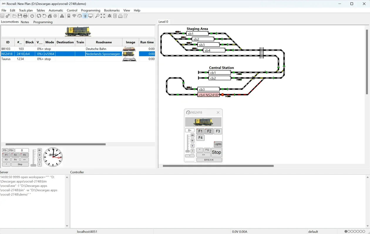 Rocrail for Mac: Intuitive Railway Control