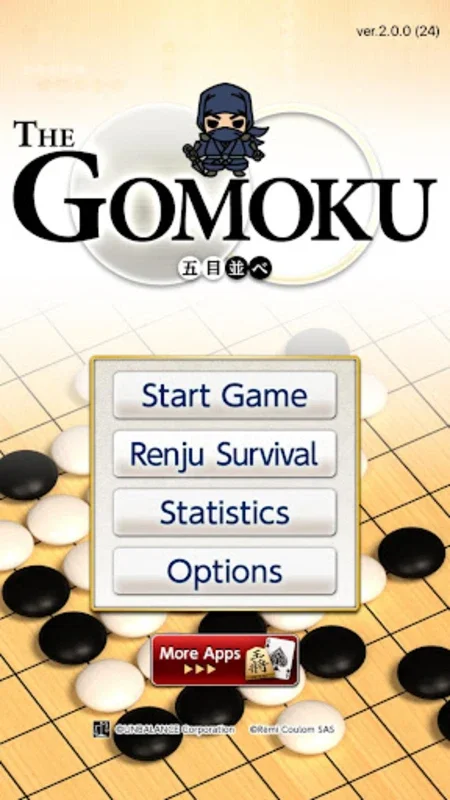 The Gomoku (Renju and Gomoku) for Android - Strategic Board Game