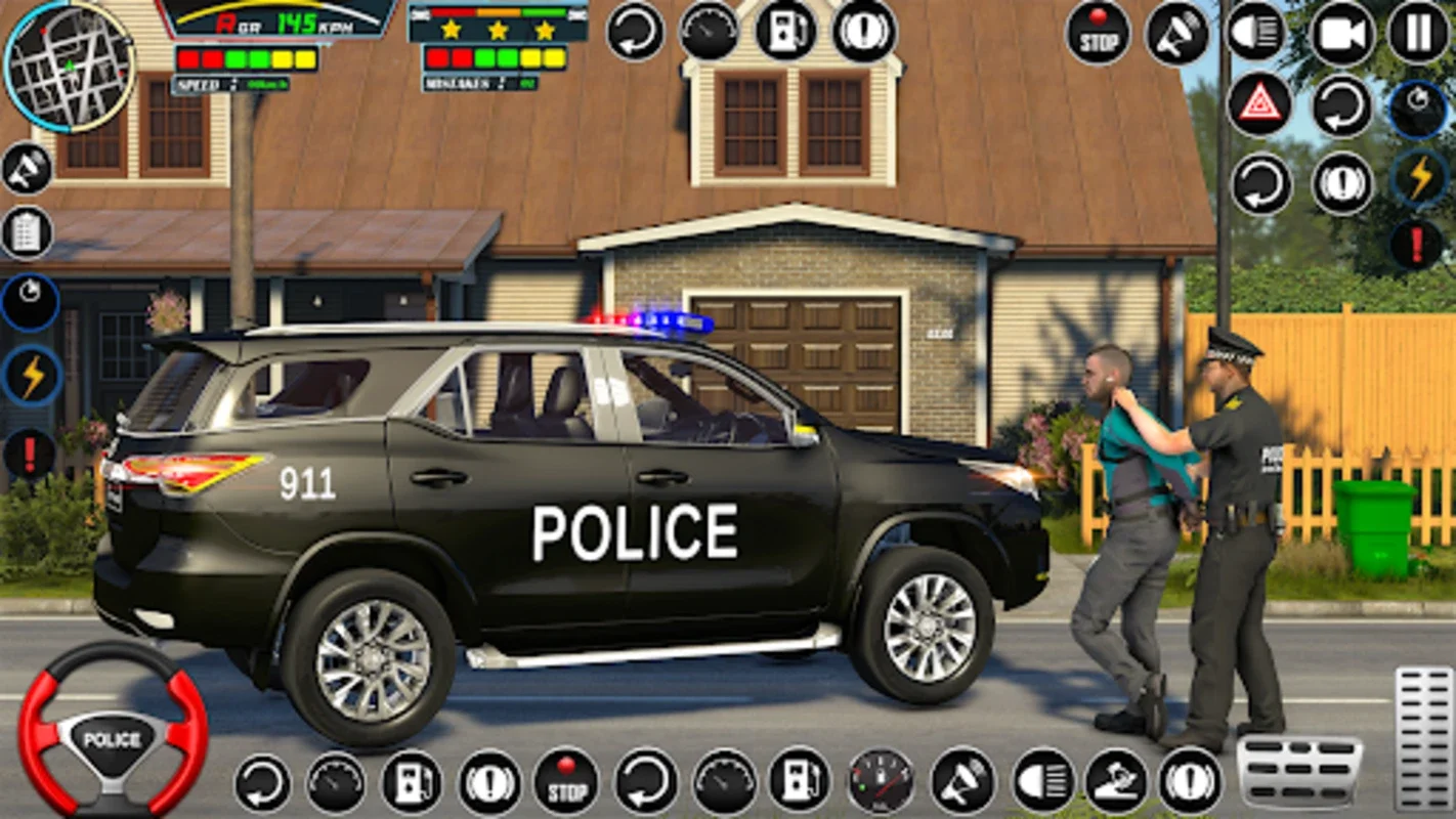 Police Prado Car for Android - Thrilling Crime-Fighting Game