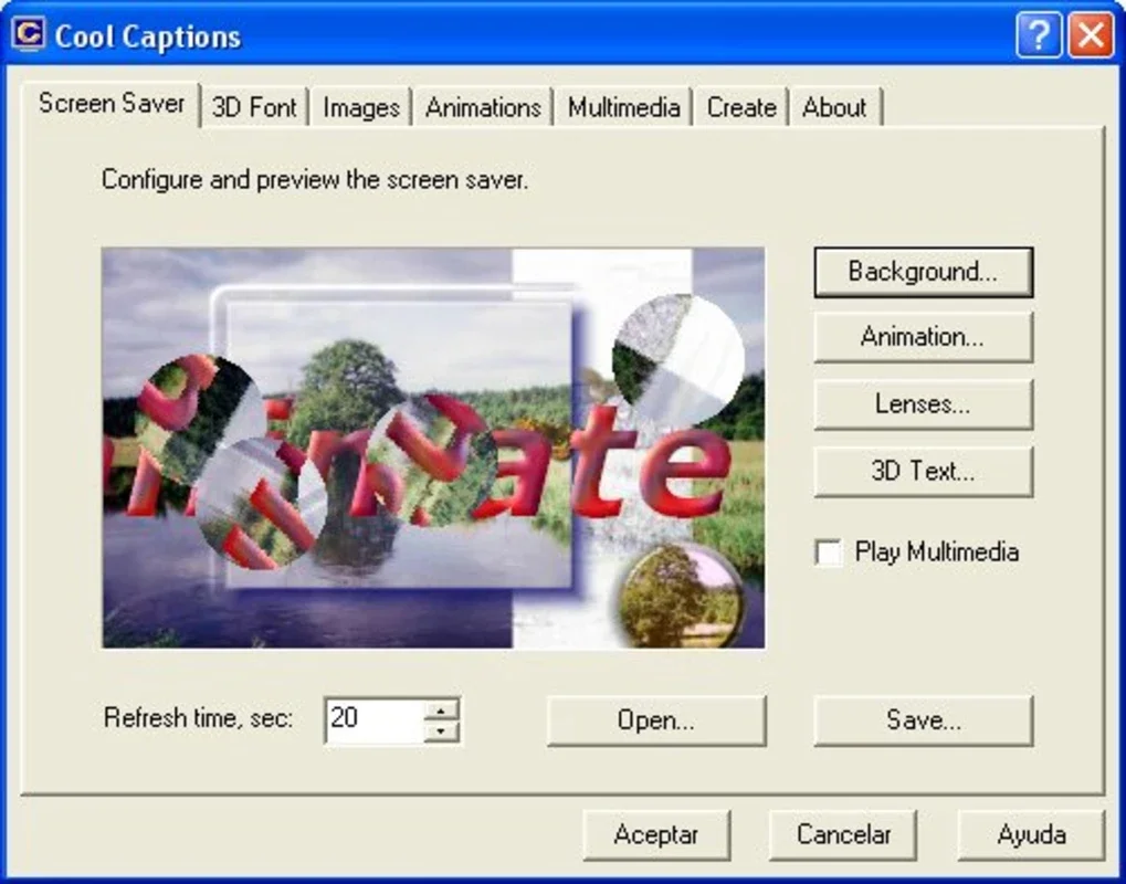 Cool Captions: Create Personalized Animated Screensavers for Windows