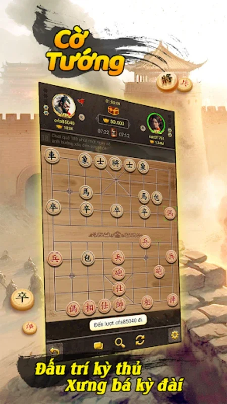 Cờ Tướng Cờ Úp Online Kỳ Vương for Android: Engaging Chess Experience