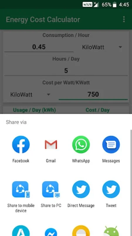 Energy Cost Calculator for Android: Track & Manage Energy Expenses