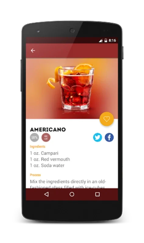 Cocktail Ita for Android: Discover, Customize and Share Drinks