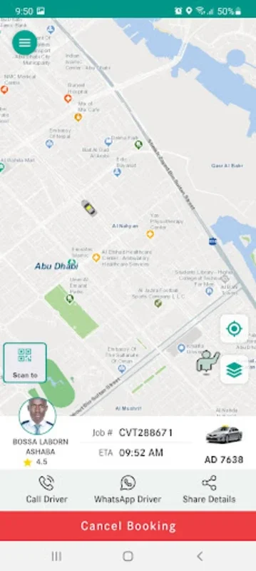 Abu Dhabi Taxi for Android - Seamless Ride Booking