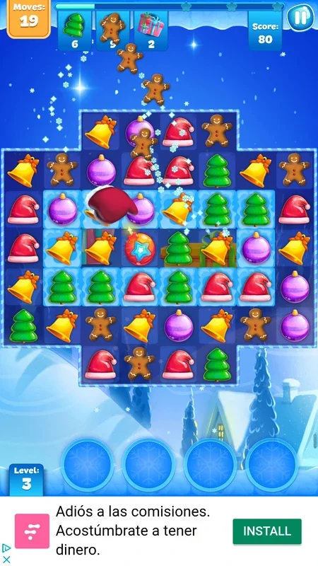 Christmas Sweeper 3 for Android - Fun Match-3 Game