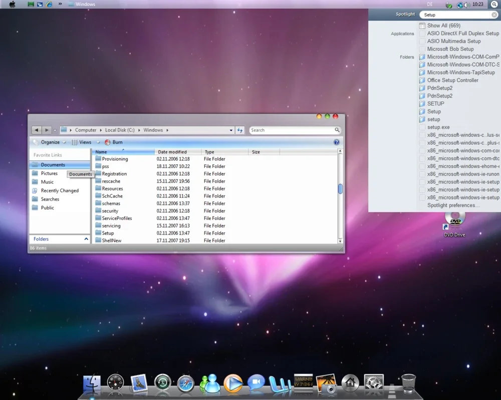 Vista OS X: Transform Windows Vista into Mac OS X Leopard