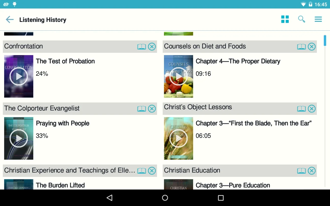 EGW Writings 2 for Android - Access Ellen G. White's Works