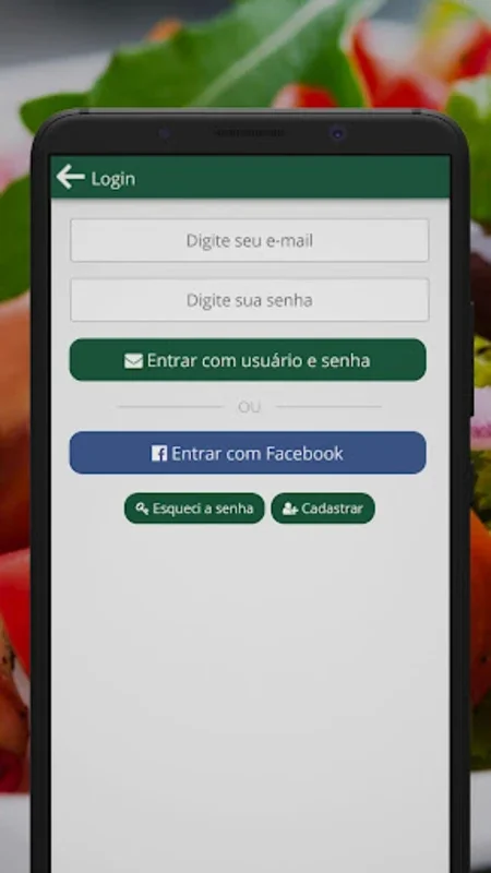 Tarja Verde Alimentos Naturais for Android - Easy Natural Food Ordering