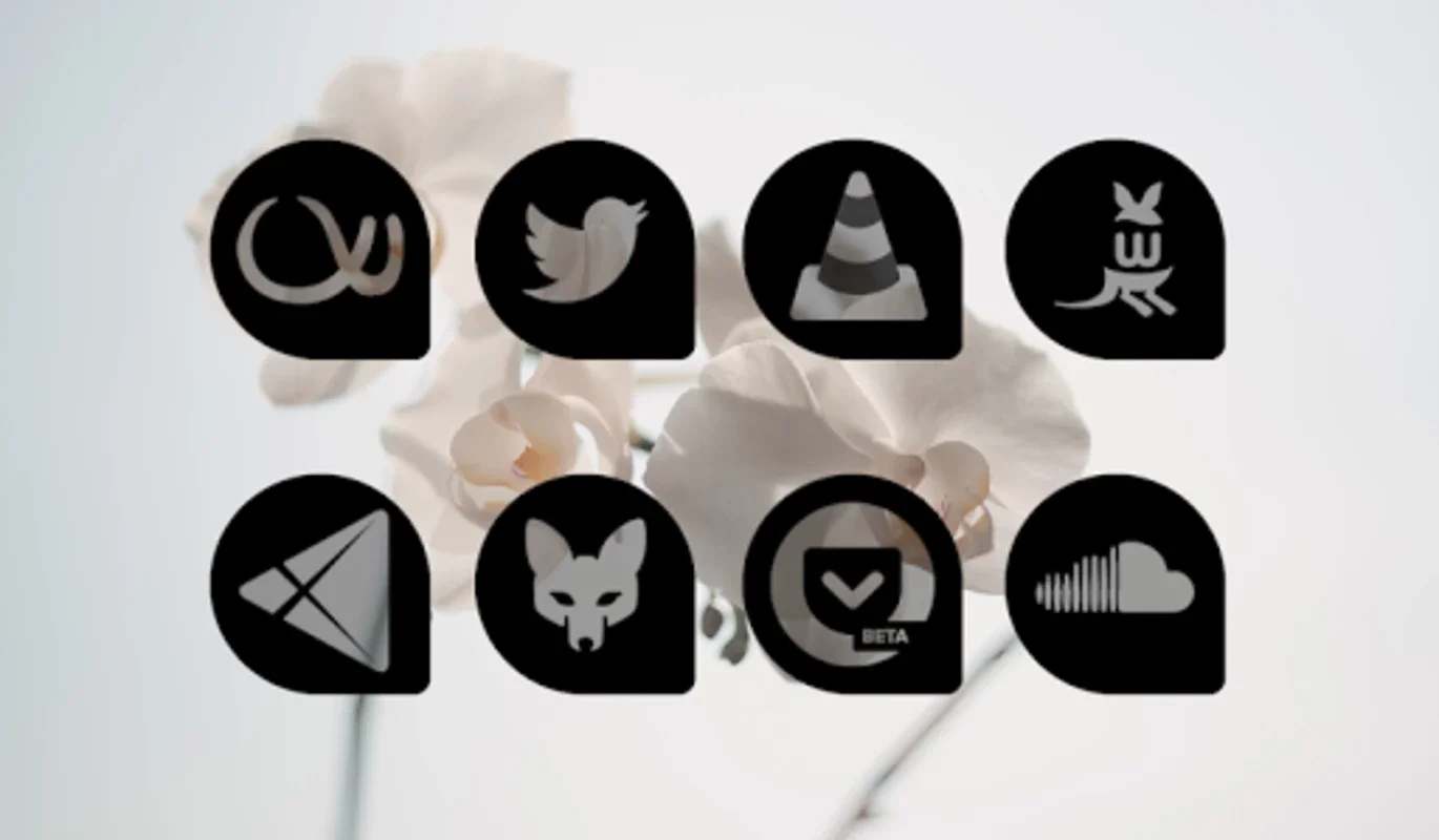 Oscuro for Android - Customize Your Device with 13700+ Icons