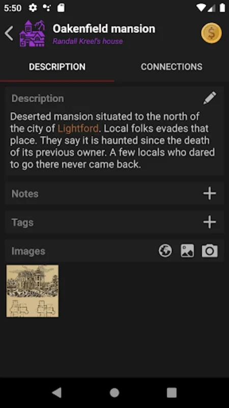 RPG Notes for Android: Organize Your RPG Campaigns