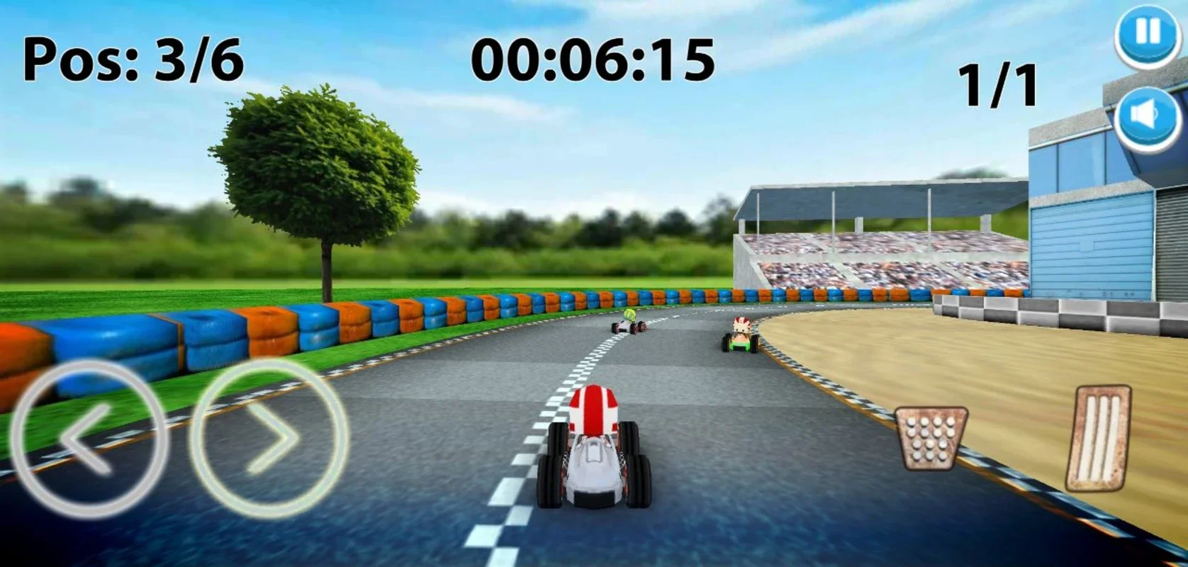 Rush Kart Racing 3D for Android - Thrilling Races Await