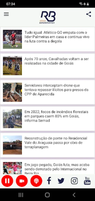 Rádio Bandeirantes Goiânia for Android - Authentic News Hub