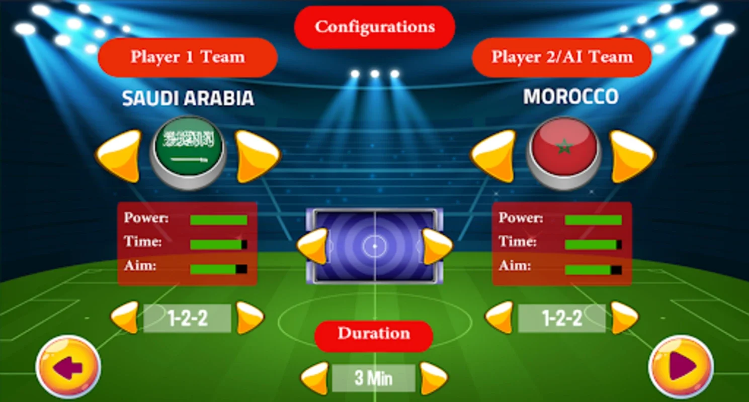 لعبة كرة القدم العالمية for Android - Immerse in Arab Football