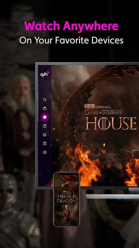 OSN+ for Android - A Wealth of Entertainment