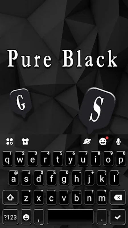 Pure Black Theme for Android - Customize Your Typing Experience