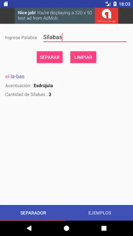 Sílabas for Android - Enhance Your Language Skills