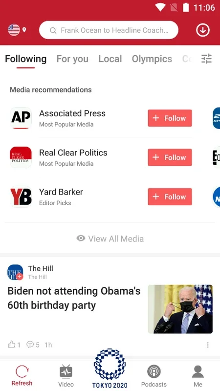 Apex News for Android: Personalized News Aggregator