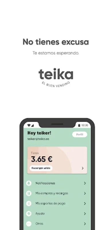 Teika for Android: Seamless Vending Machine Payments