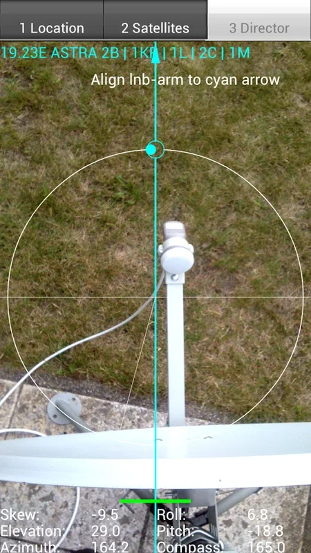 Satellite Director for Android - Calibrate TV Antennas Easily