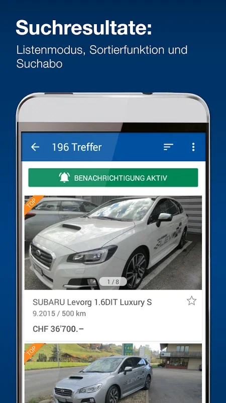 AutoScout24 for Android - Explore Swiss Vehicle Market