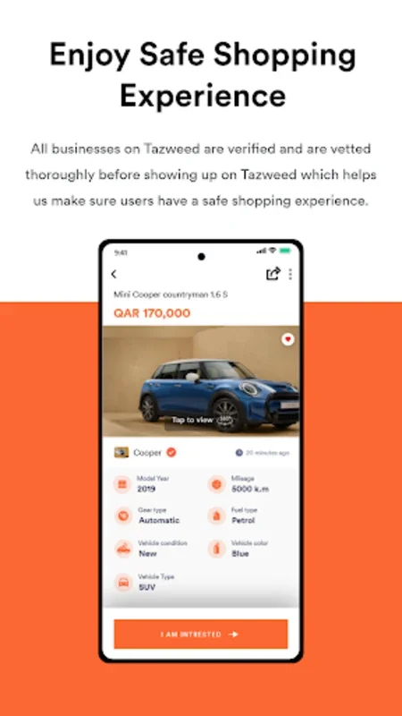 Tazweed -Bid, Buy, Sell & Rent for Android: Secure Car Transactions