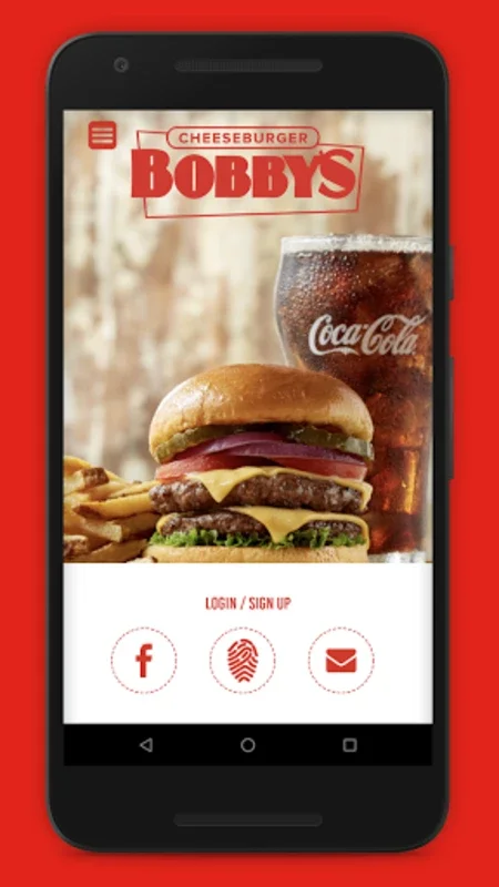 Cheeseburger Bobby's Loyalty for Android - Rewards at Your Fingertips