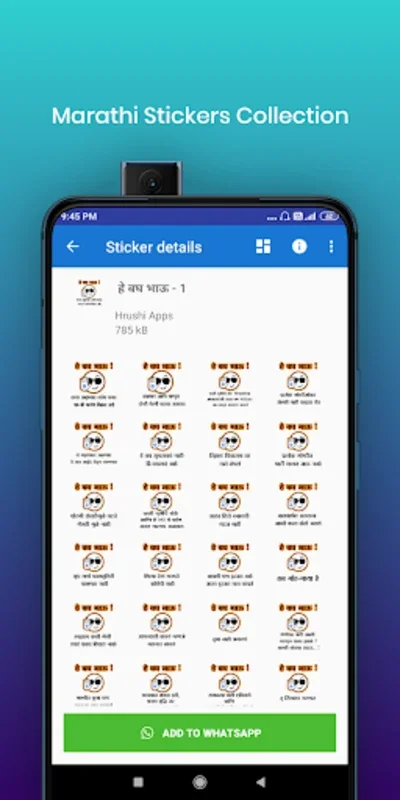 Marathi Stickers for Android - Enhance WhatsApp Chats