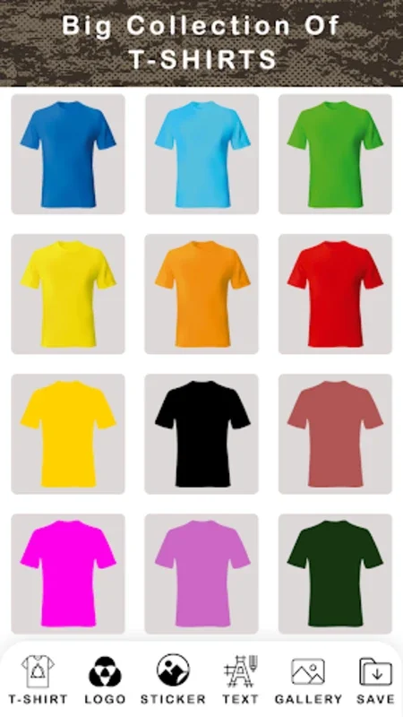 T Shirt Design - T Shirts Art for Android - No Downloading Needed