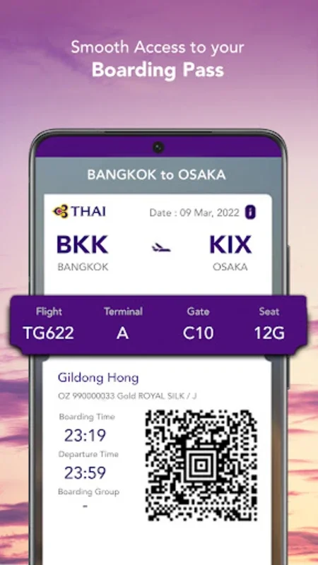 Thai Airways for Android - Download the APK from AppHuts