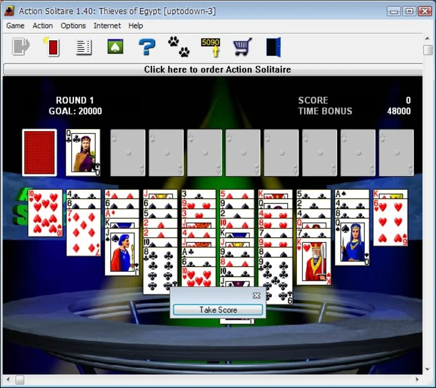 Action Solitaire for Windows - A Fun and Engaging Game