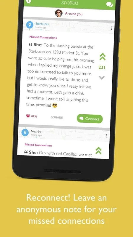 Spotted for Android - Connect with Others Easily