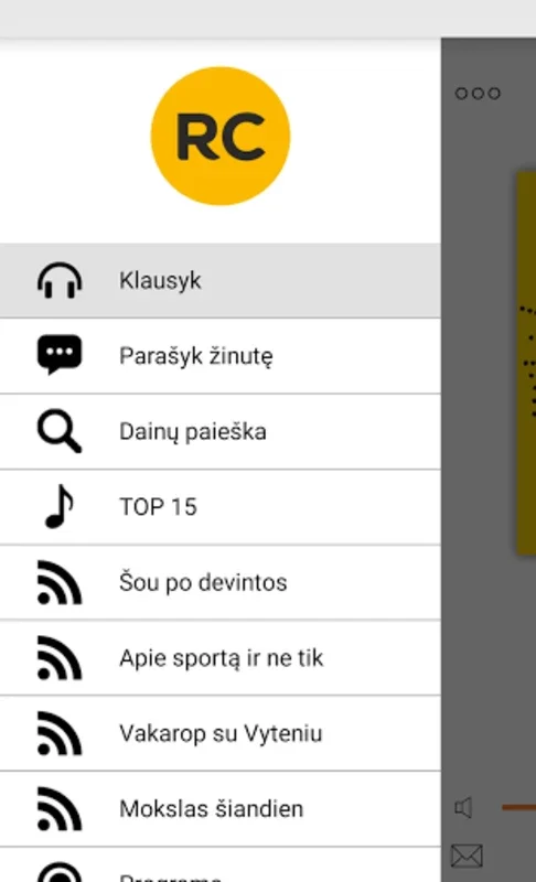 Radiocentras for Android - Effortless Music Streaming