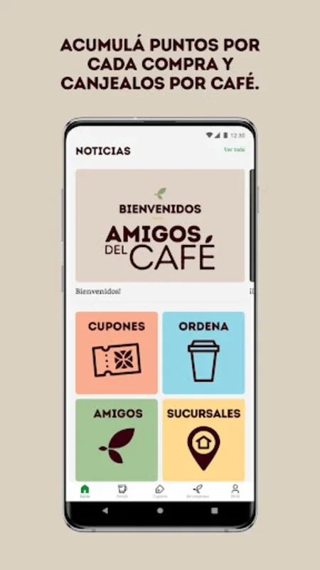 Casa del Cafe for Android - Order Coffee, Earn Rewards