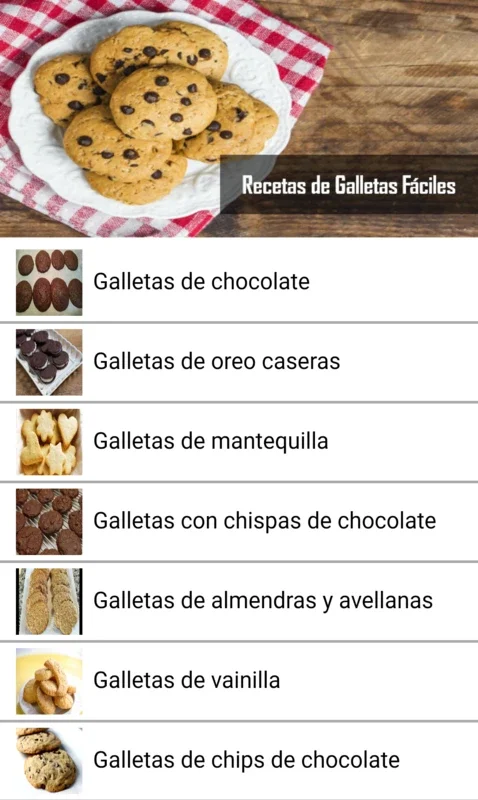 Recetas de Galletas Faciles for Android: Effortless Cookie Making