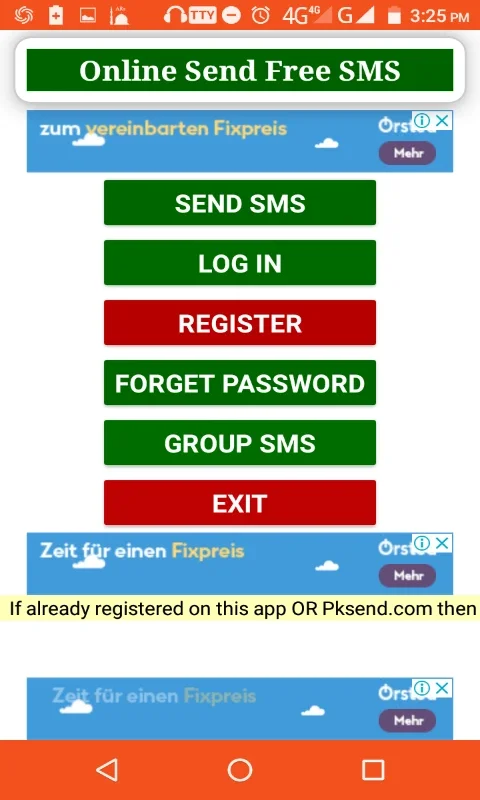 Online Send Free SMS for Android - Effortless Messaging