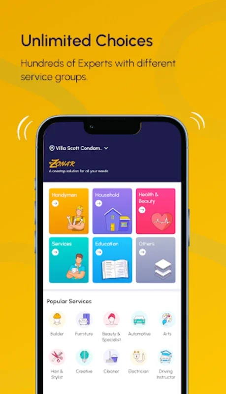 Zonar for Android - Connect with Reliable Service Providers