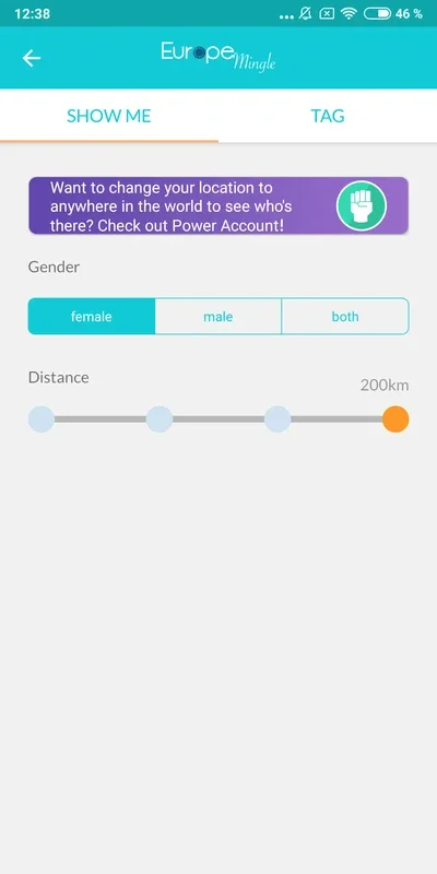 Europe Mingle - Connect with European Singles on Android