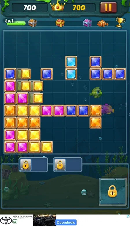 Block Ocean 1010 for Android - Dive into the Aquatic Puzzle Adventure