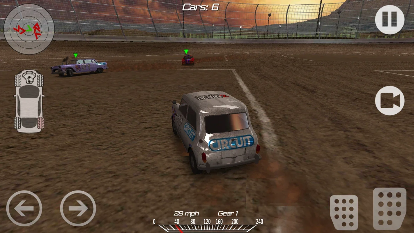 Demolition Derby 2 on Android - No Downloading Needed