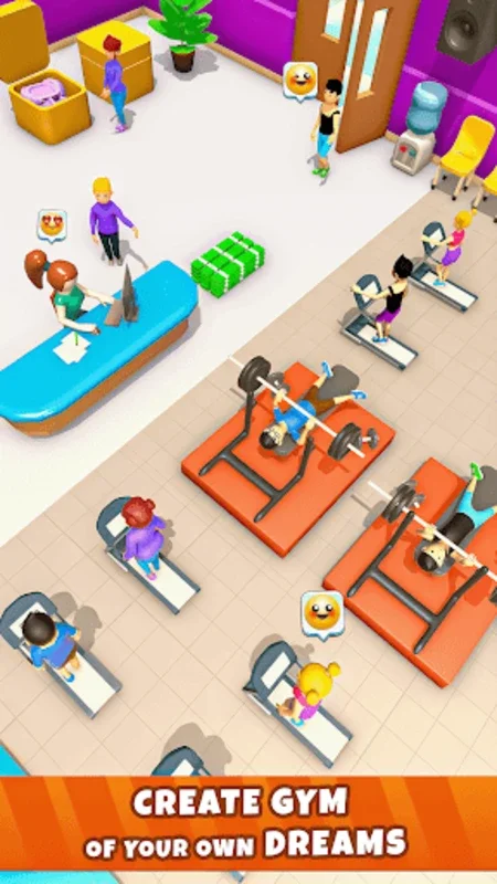 Gym Fitness Idle Games for Android - No Downloading Required