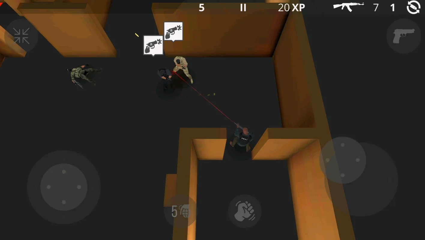 Shades - Combat Militia for Android: Tactical Action Awaits