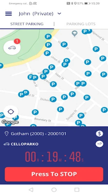 CellOPark for Android - Convenient Parking with 'Park Now, Pay Later'