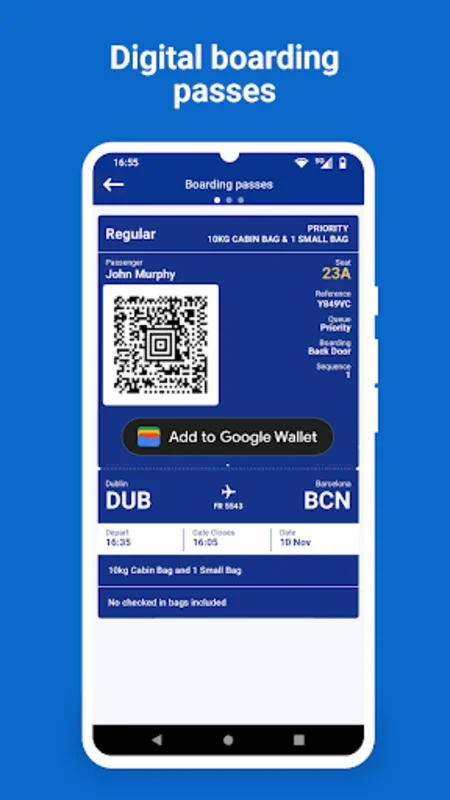 Ryanair for Android - Affordable Travel Companion